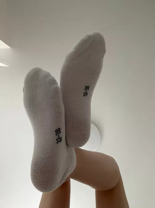 Do you like it when my feet in socks are above your face
