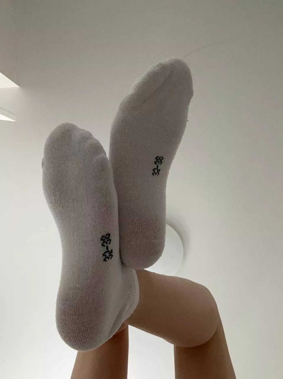 Do you like it when my feet in socks are above your face
