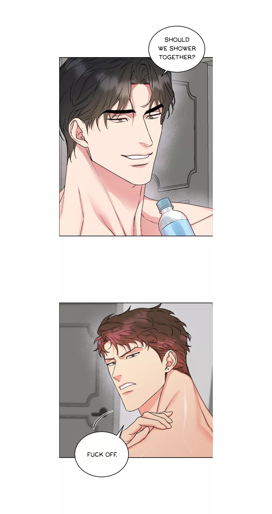 [Dog and Bird] Ch.11 . I'm not usually a fan of muscular bottoms but I love this bl so much already