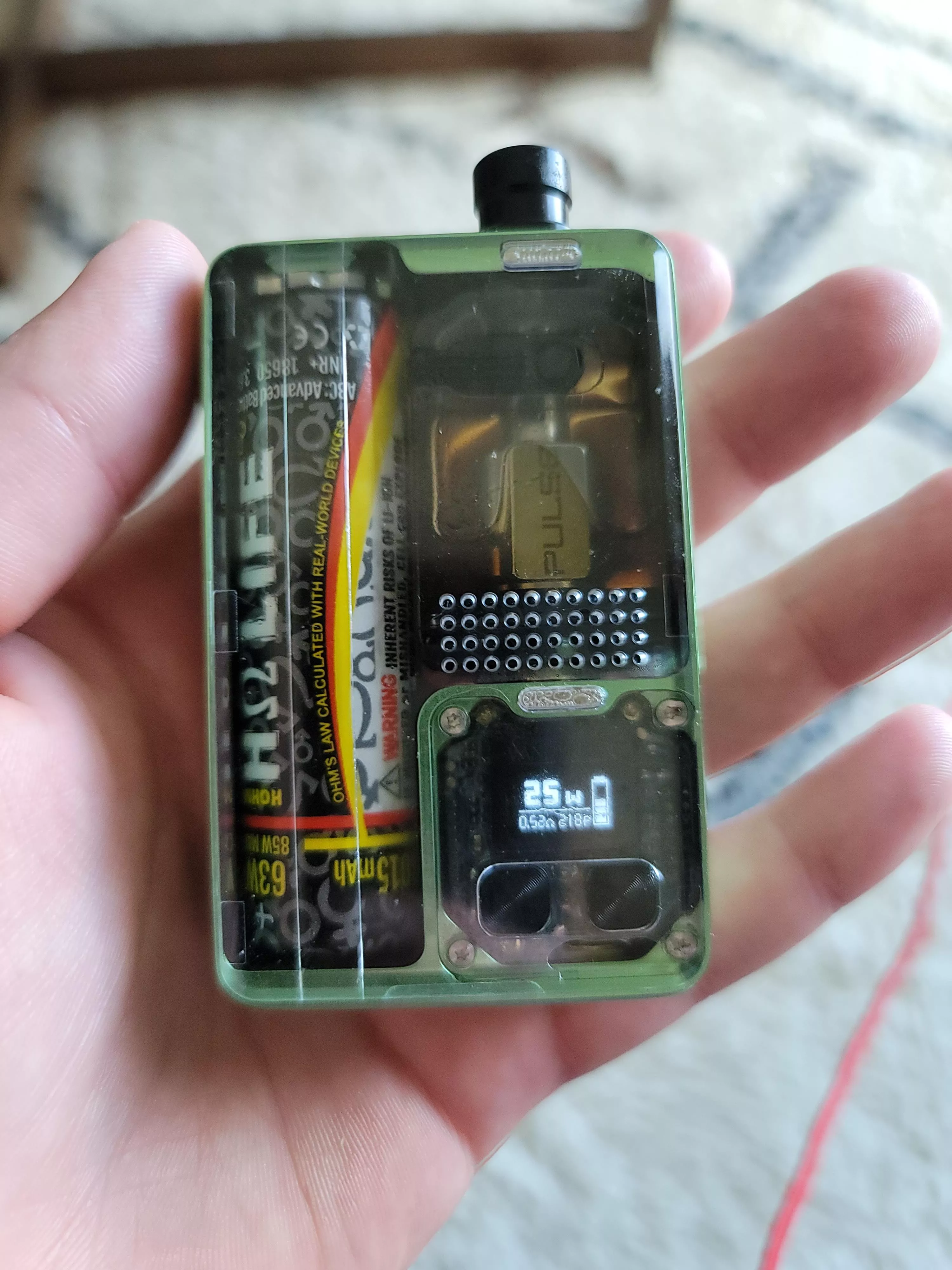 First Vape and First Hand Check