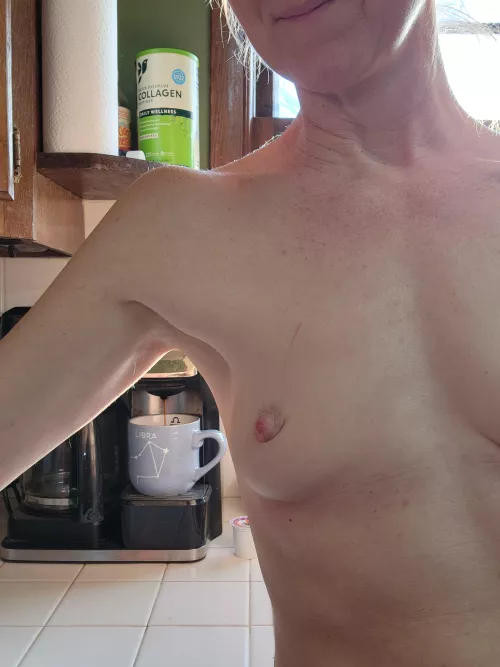 I just couldn't wait for the coffee to be done.