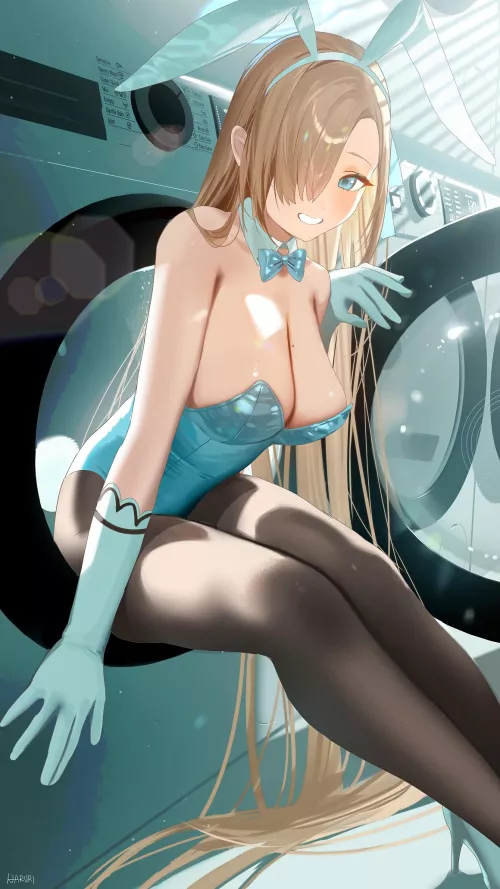 Laundromat Bunny Asuna [Blue Archive]