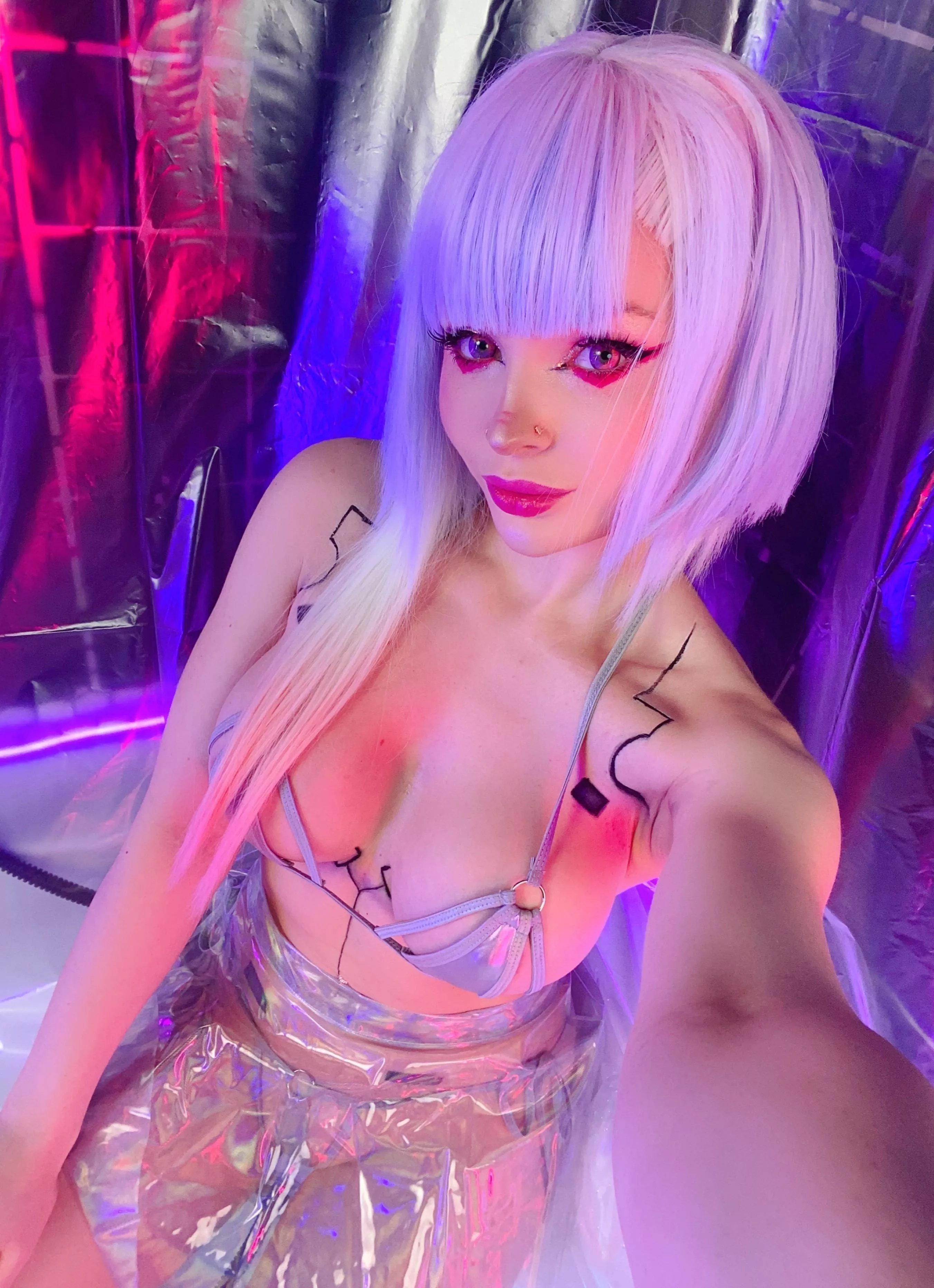 Lucy from [Cyberpunk] by (Sonya Vibe) 