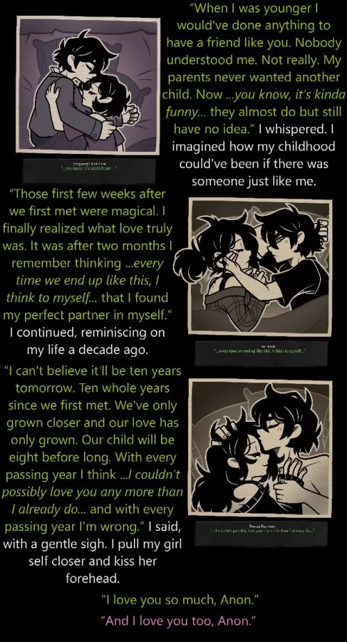 Multiverse (part 10) [alt gender selfcest] [possible incest] [not written by op] [uploaded with permission]