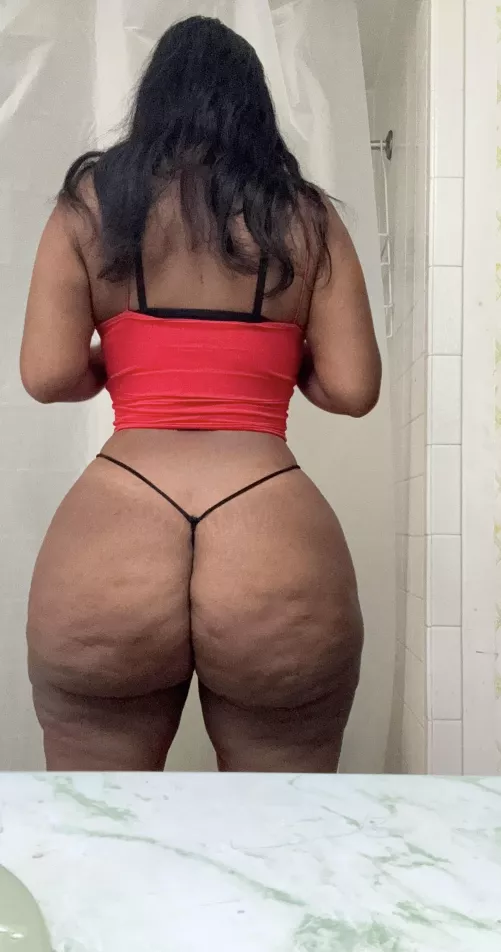 My booty vs G-string