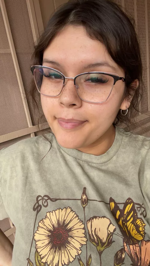 My freckles are out todayyyy