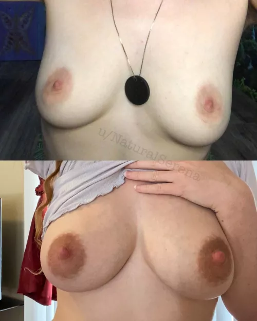 My nipples grew as much as my boobs 