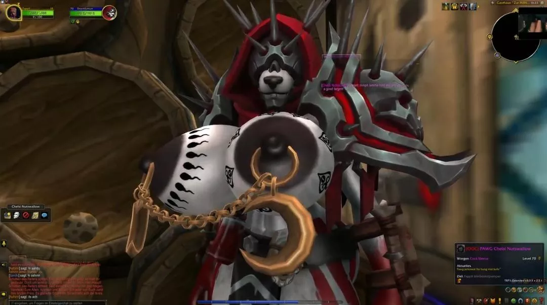 Nipple chain worgen wolf(Fappli)