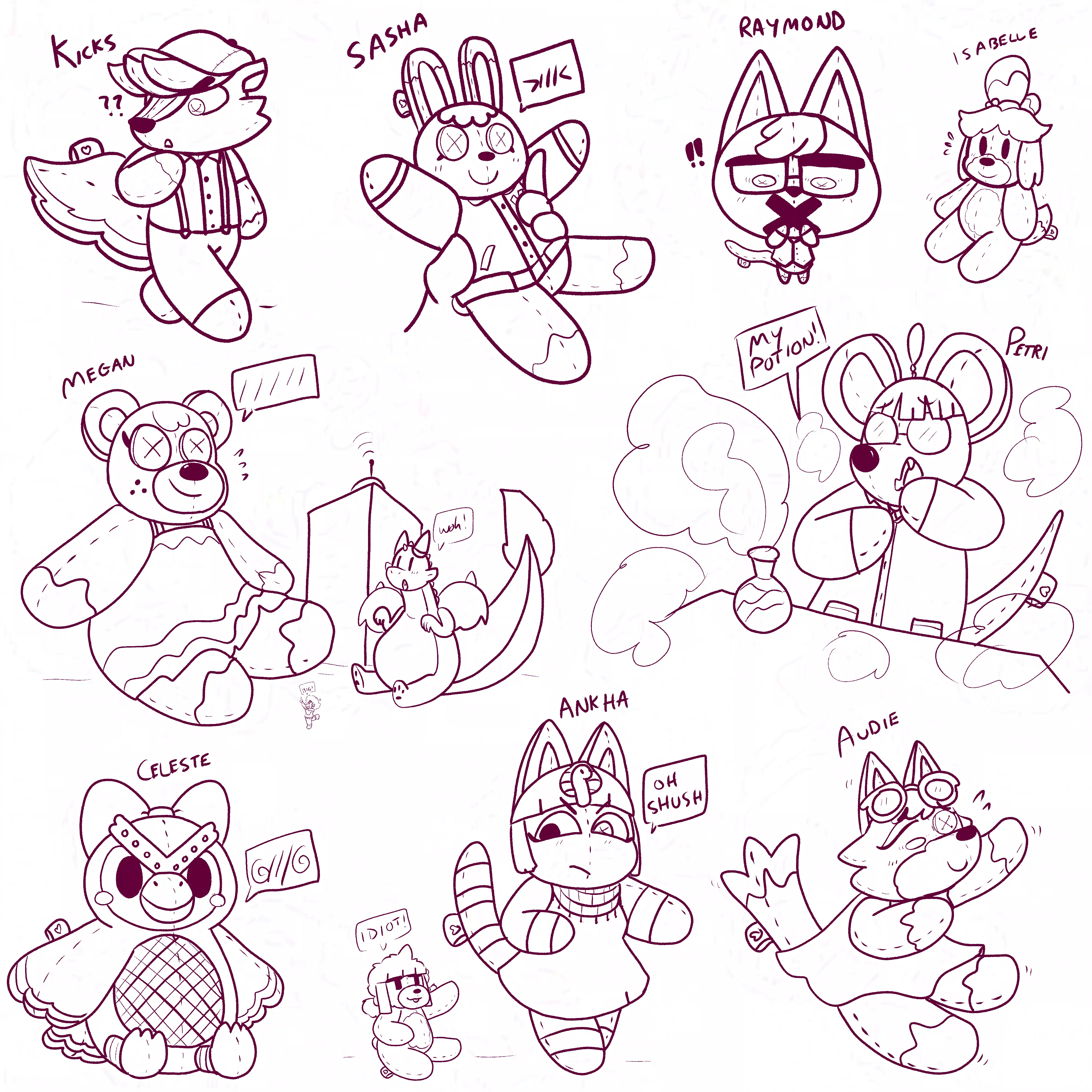 [Plushie] Village Collectables by Ellen's Toybox