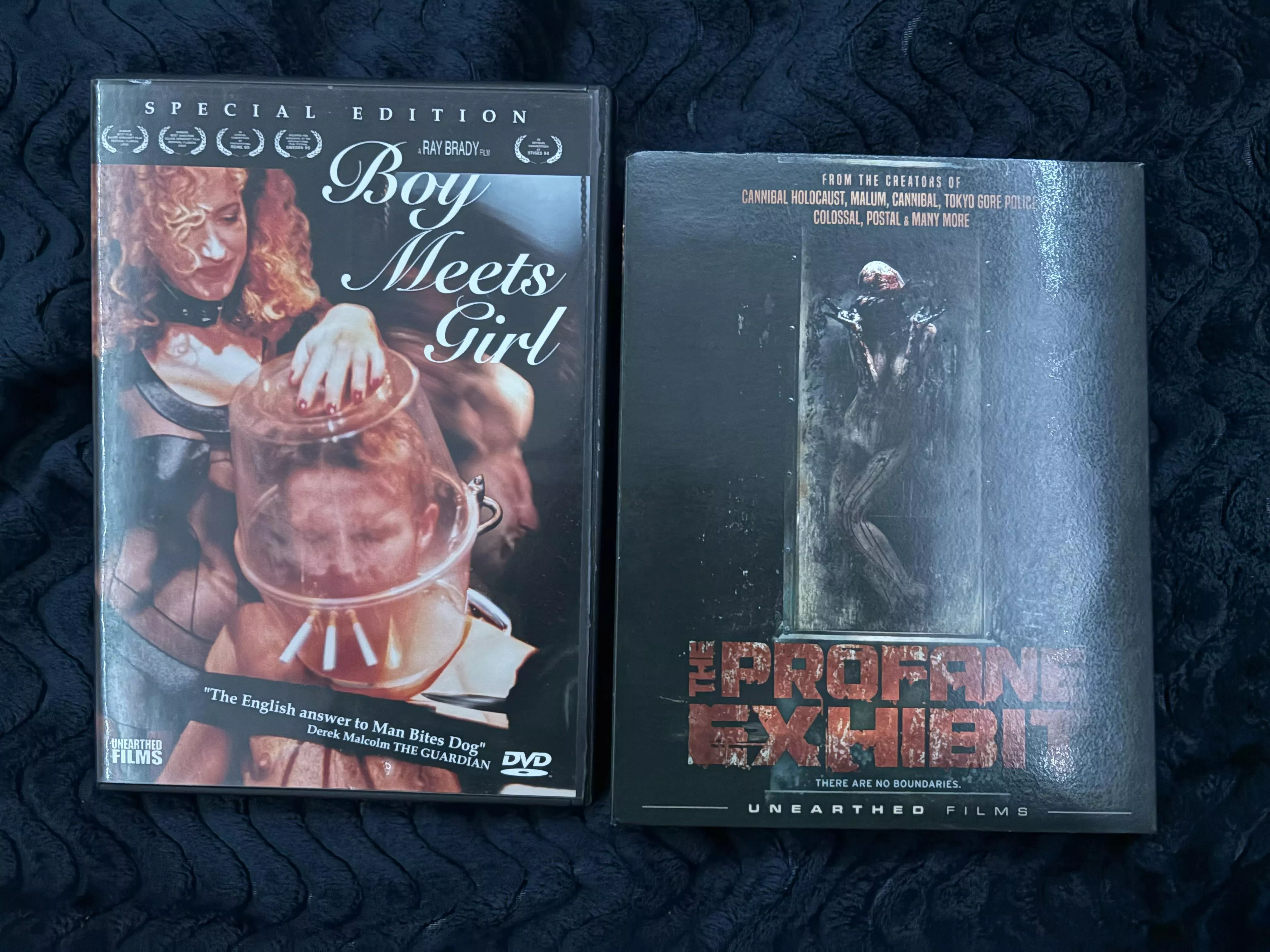 Some new pickups to add to the disturbing movie collection