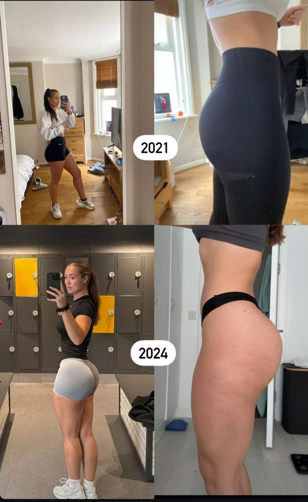 Squats are scared of her 