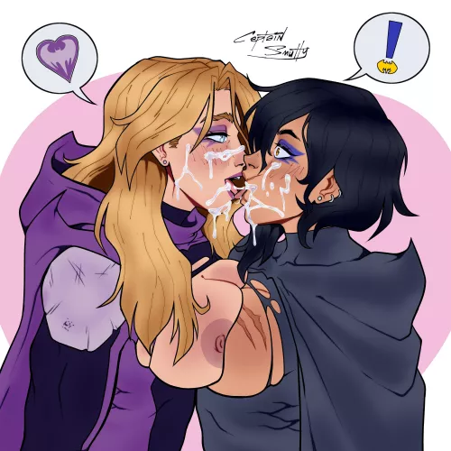 Steph shares her fun with Cass…(OC fanart)