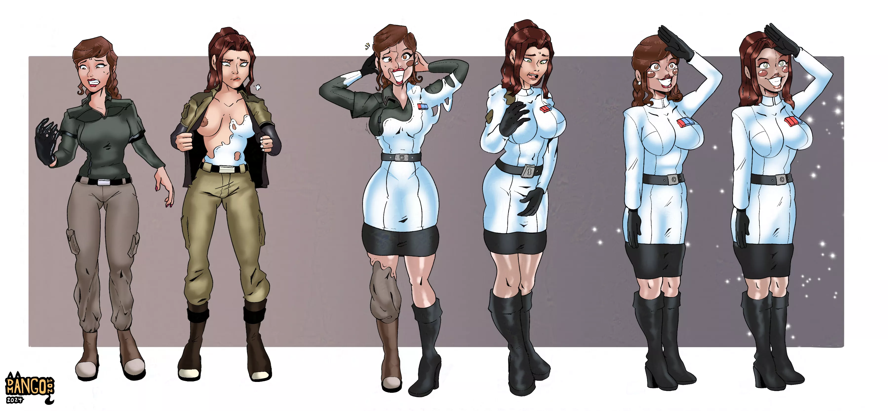 [Suiting/Corruption] Imperial Babes by DangoMango