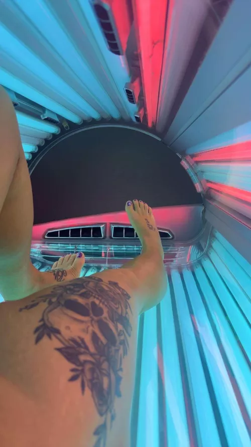 Went with some purple toes this time 