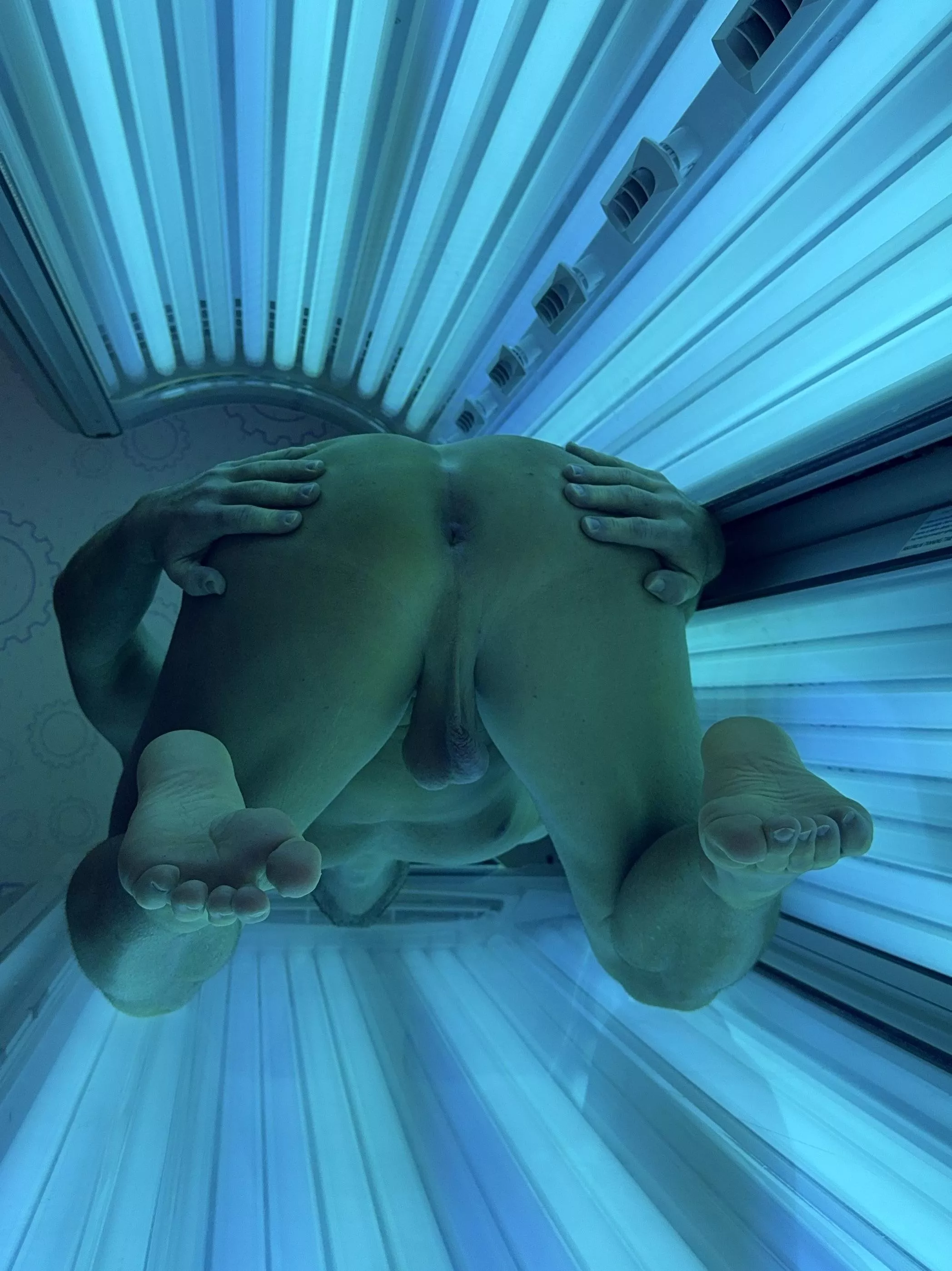 What do you say when you walk in on this?