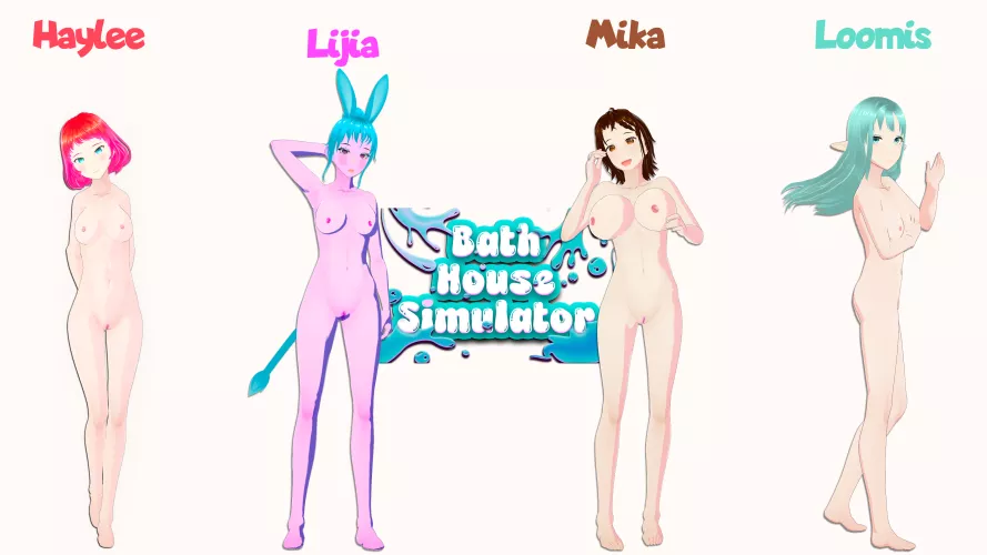 Who would you wash first? (Bath House Simulator) 