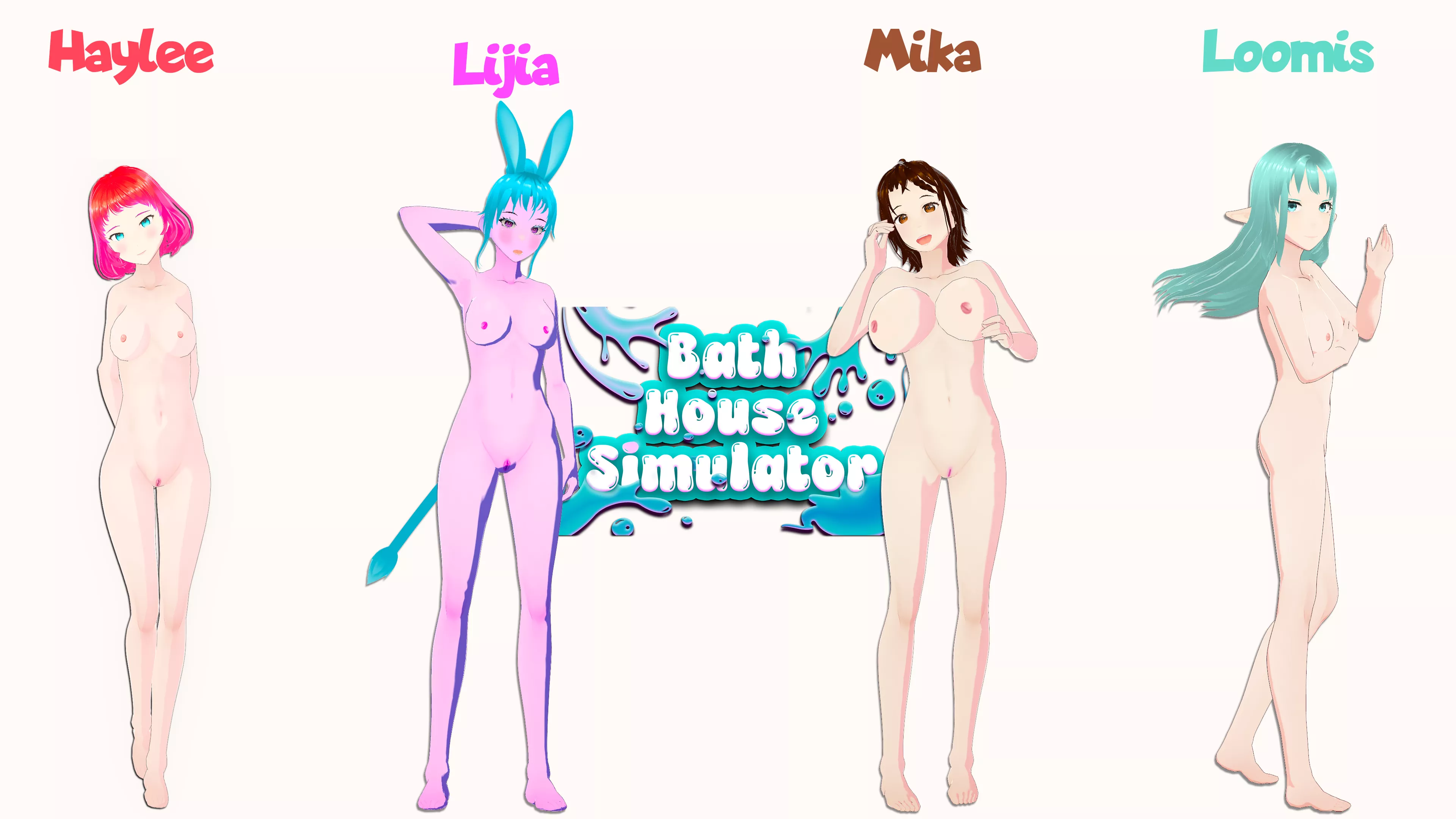 Who would you wash first? (Bath House Simulator) 