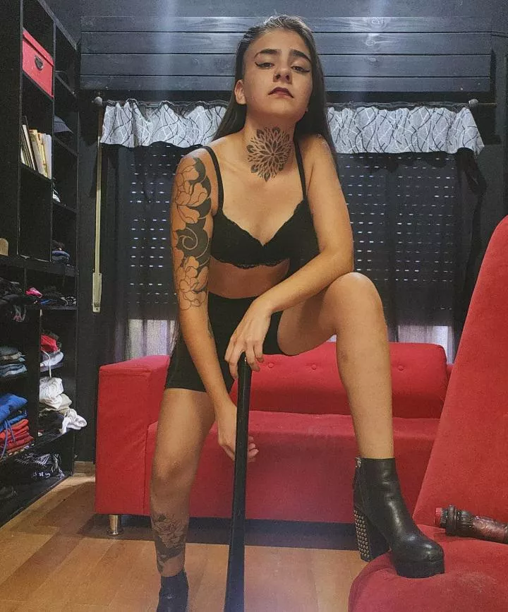 Will you be obedient or should I fuck you?