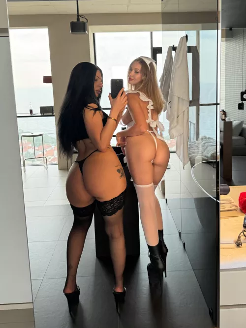 You can play with our bootys all you want