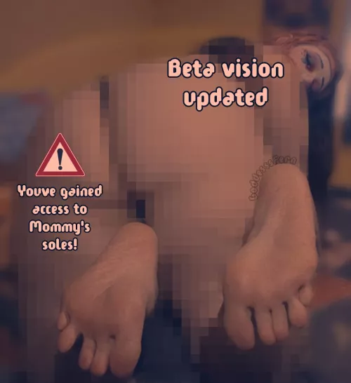 You can thank me with your wallet. I'm such a nice goddess for updating your beta vision software 🧡