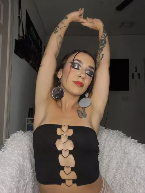 You love to watch a woman stretch 