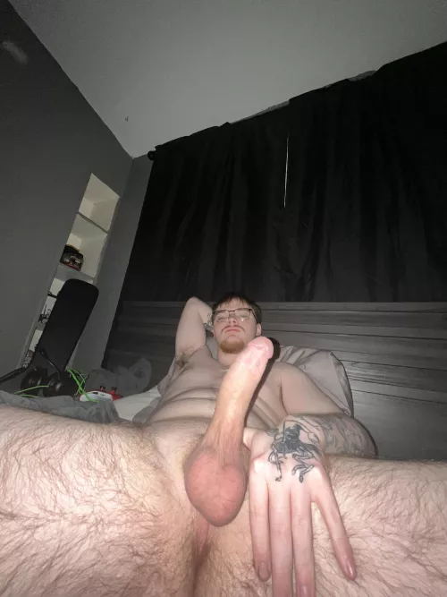 18(M4F) Grip my cock nice and tight baby