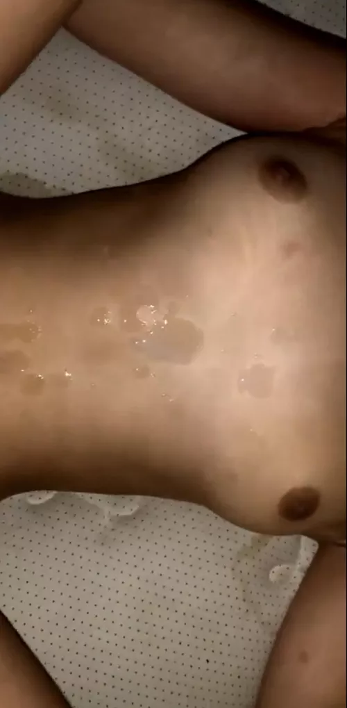 22F Loves to be his 24M personal canvas to paint his cum on.