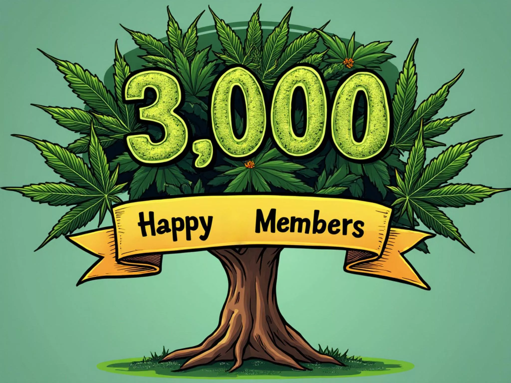 3000 Happy Members!!!