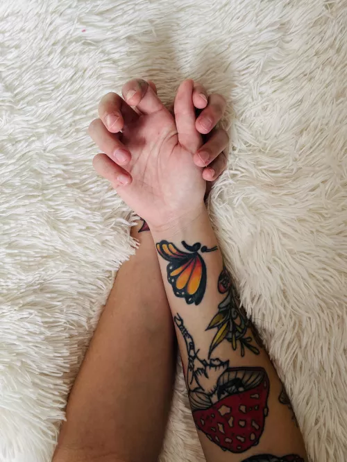 A hand to hold on to