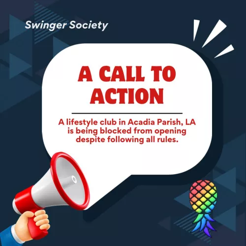 A lifestyle club in Acadia Parish, LA is being blocked from opening despite following all rules.