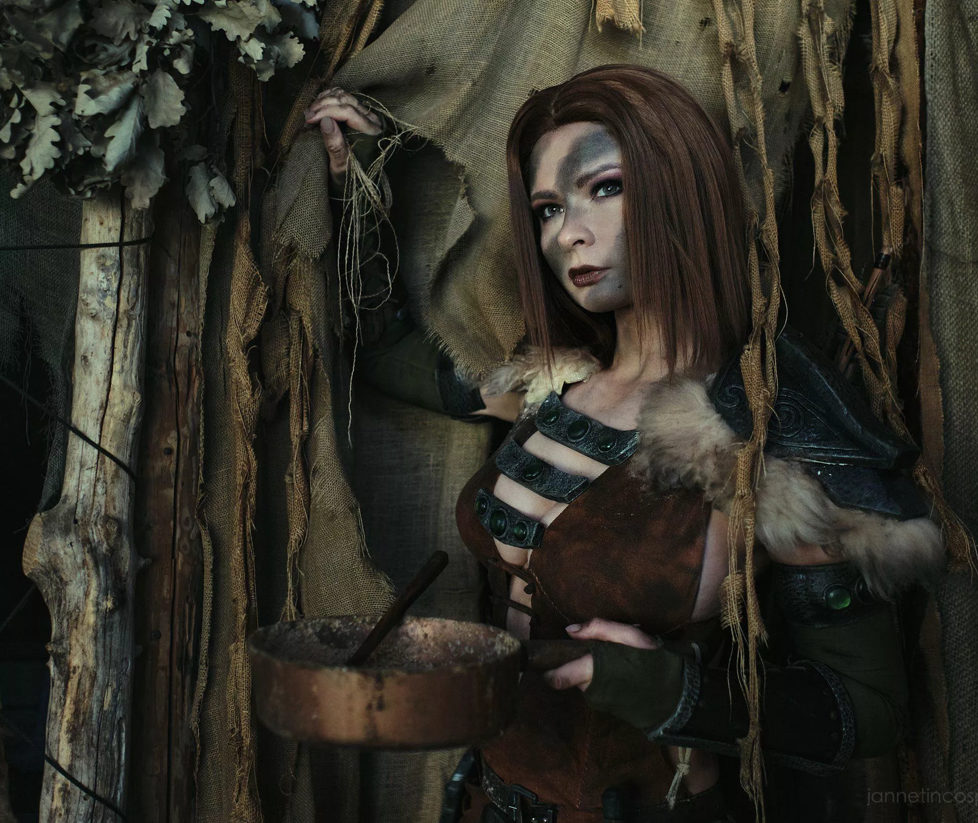 Aela the Huntress (Skyrim), cosplay by JannetIncosplay.~