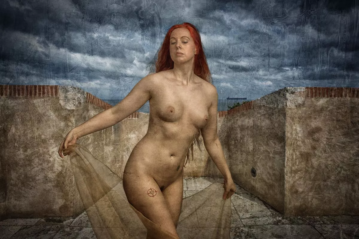 At the Fortress (My work does not involve AI in any way - I shoot real women & real locations)