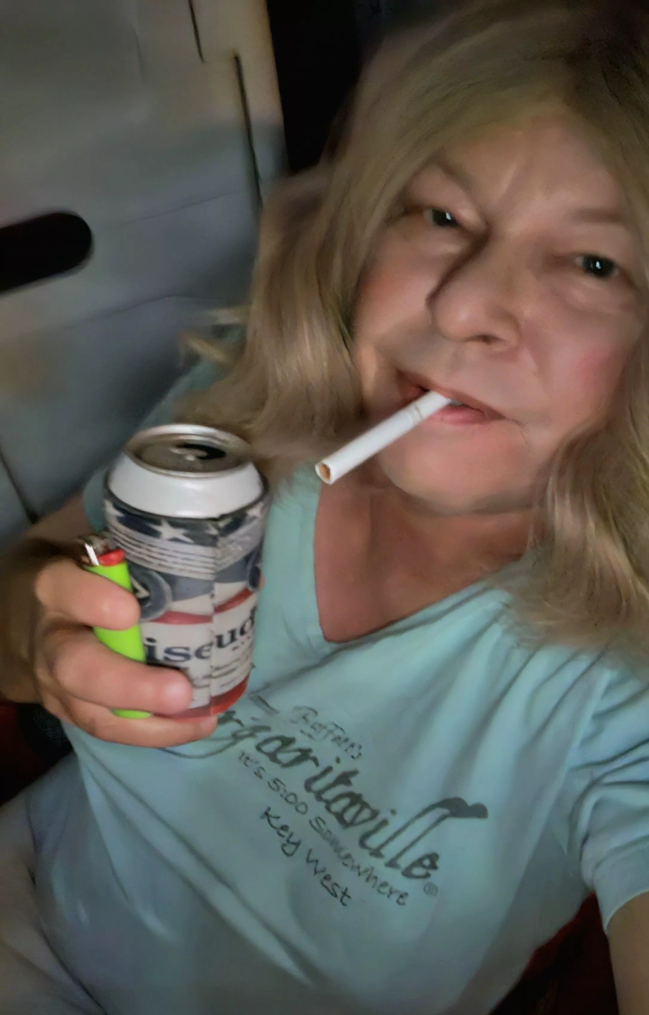 Being a bad girl on a Tuesday night! 