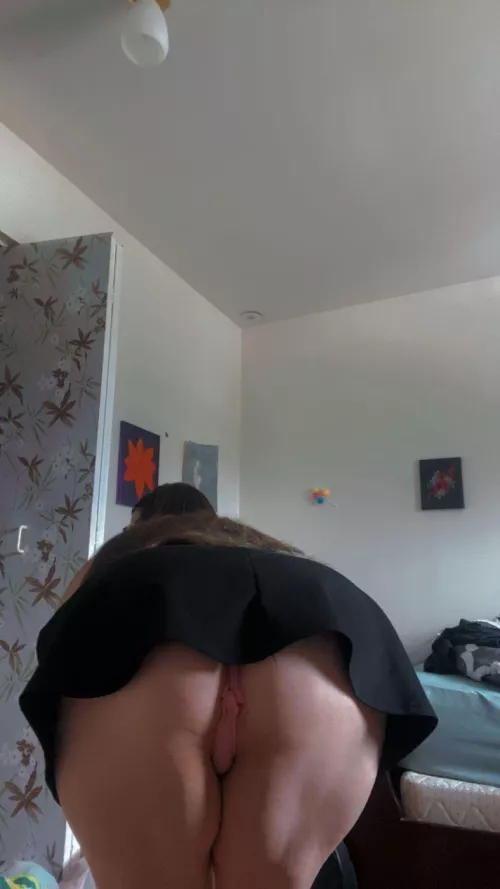 Bent over is how I like it