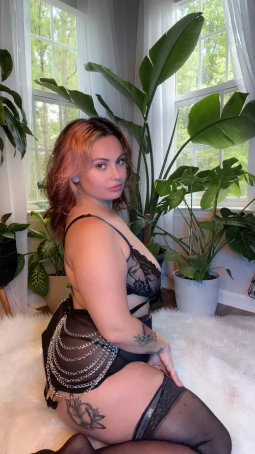 Black makes me feel sexy 