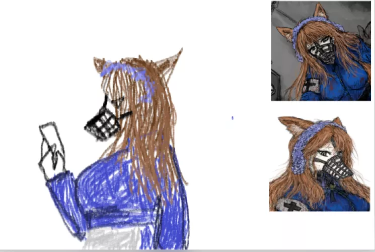 Black Souls Fanart - Florence (A returning artist attempt to drawing again.)