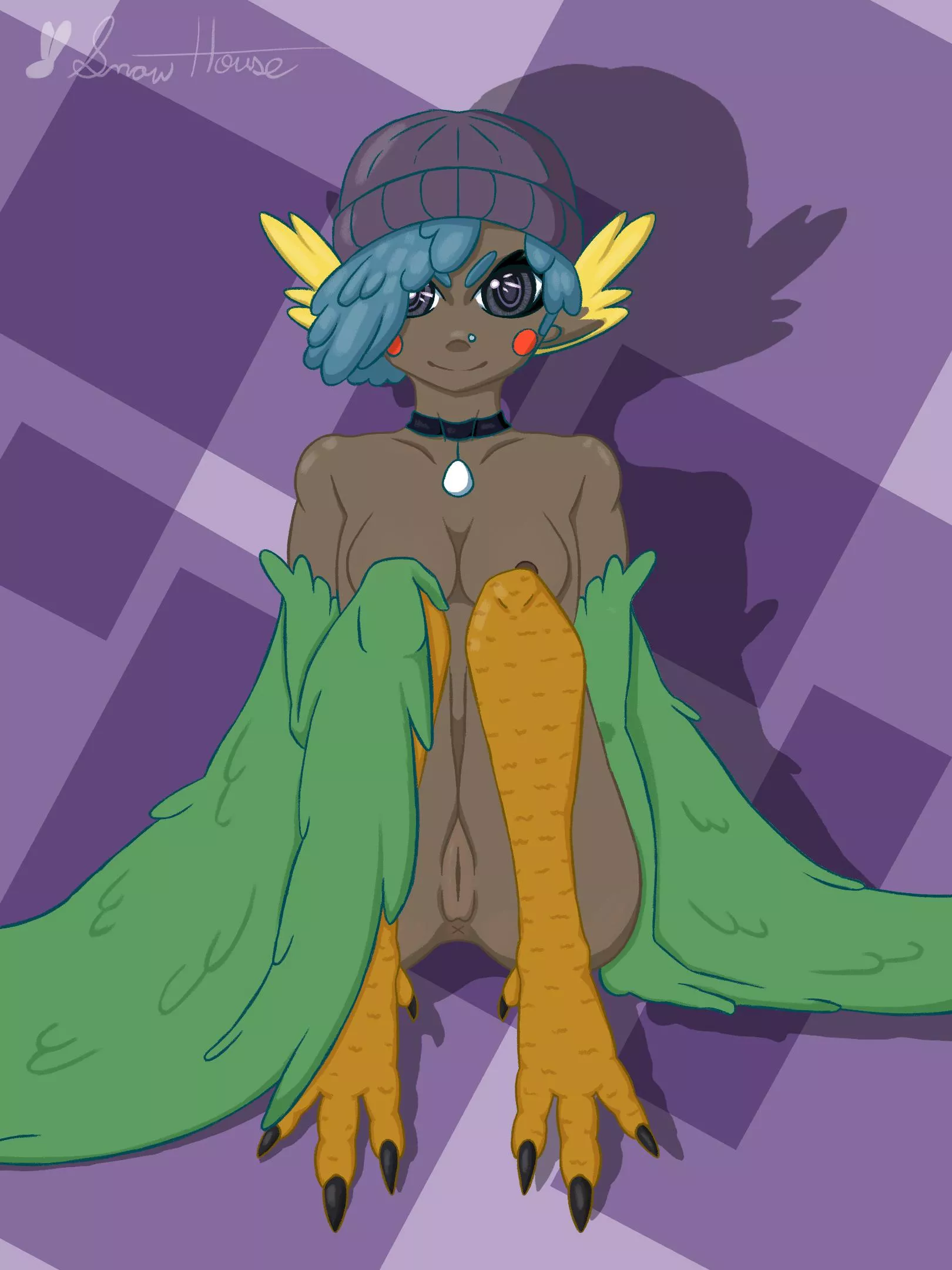 Budgie Harpy (Snowhouse)