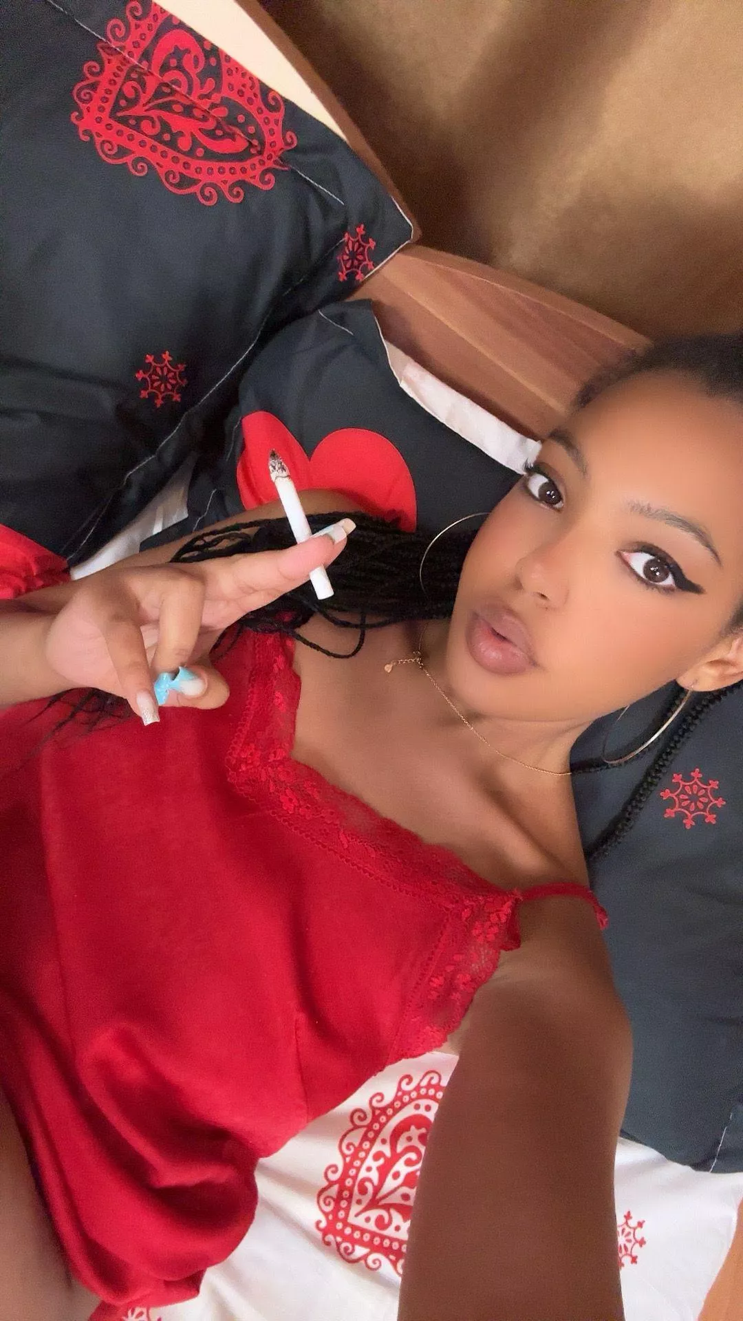 Can i blow smoke to your cock ? 