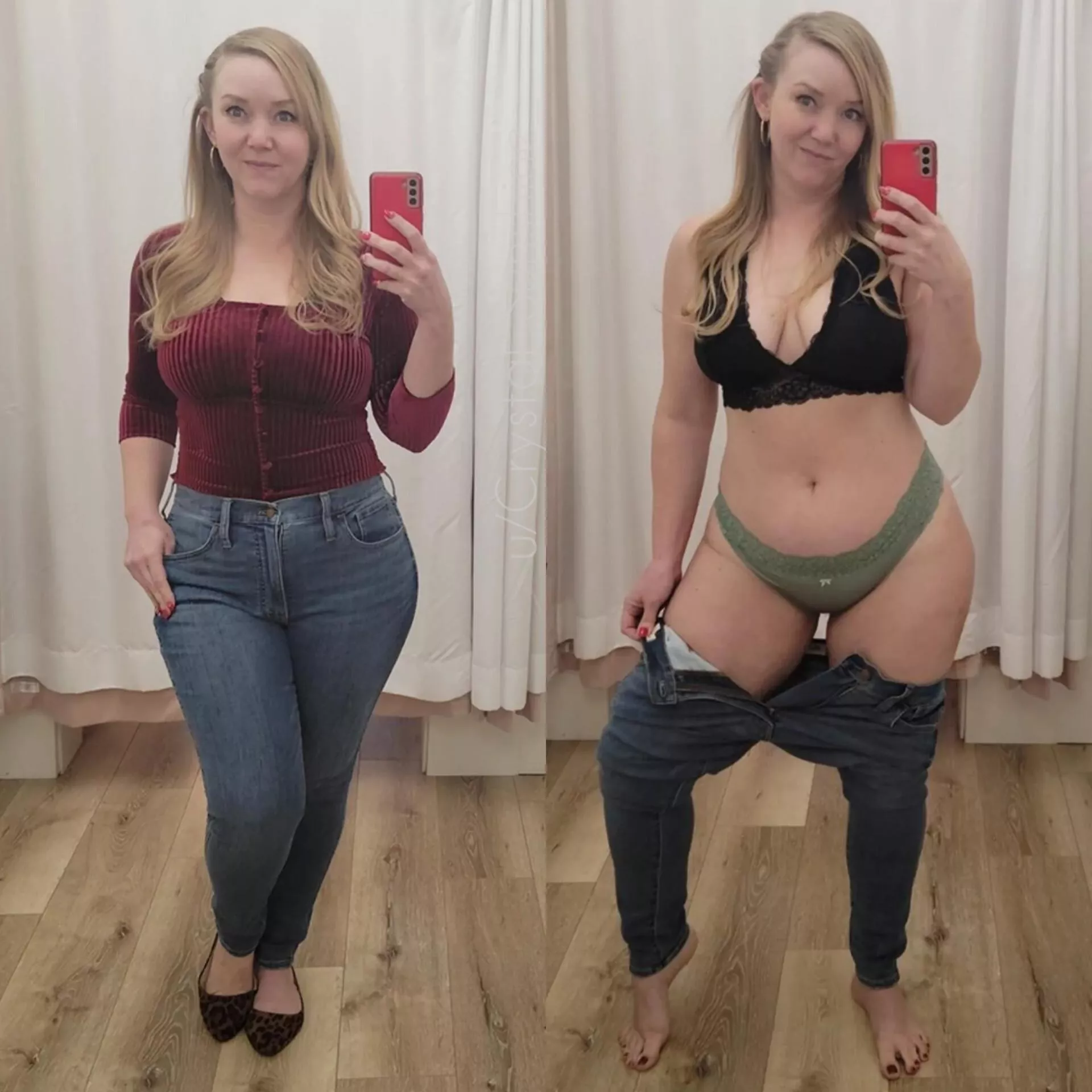 Can I get a cub to help me out in the dressing room by fucking me? [F51]