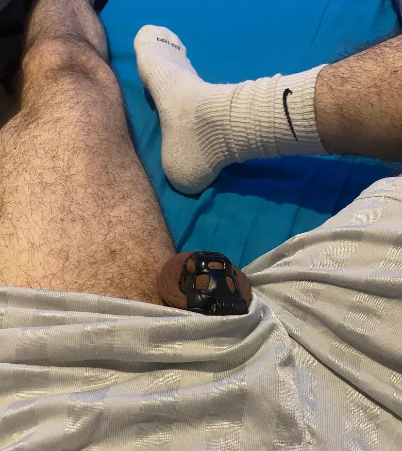 Day 83 🔒 post workout cage check 💪