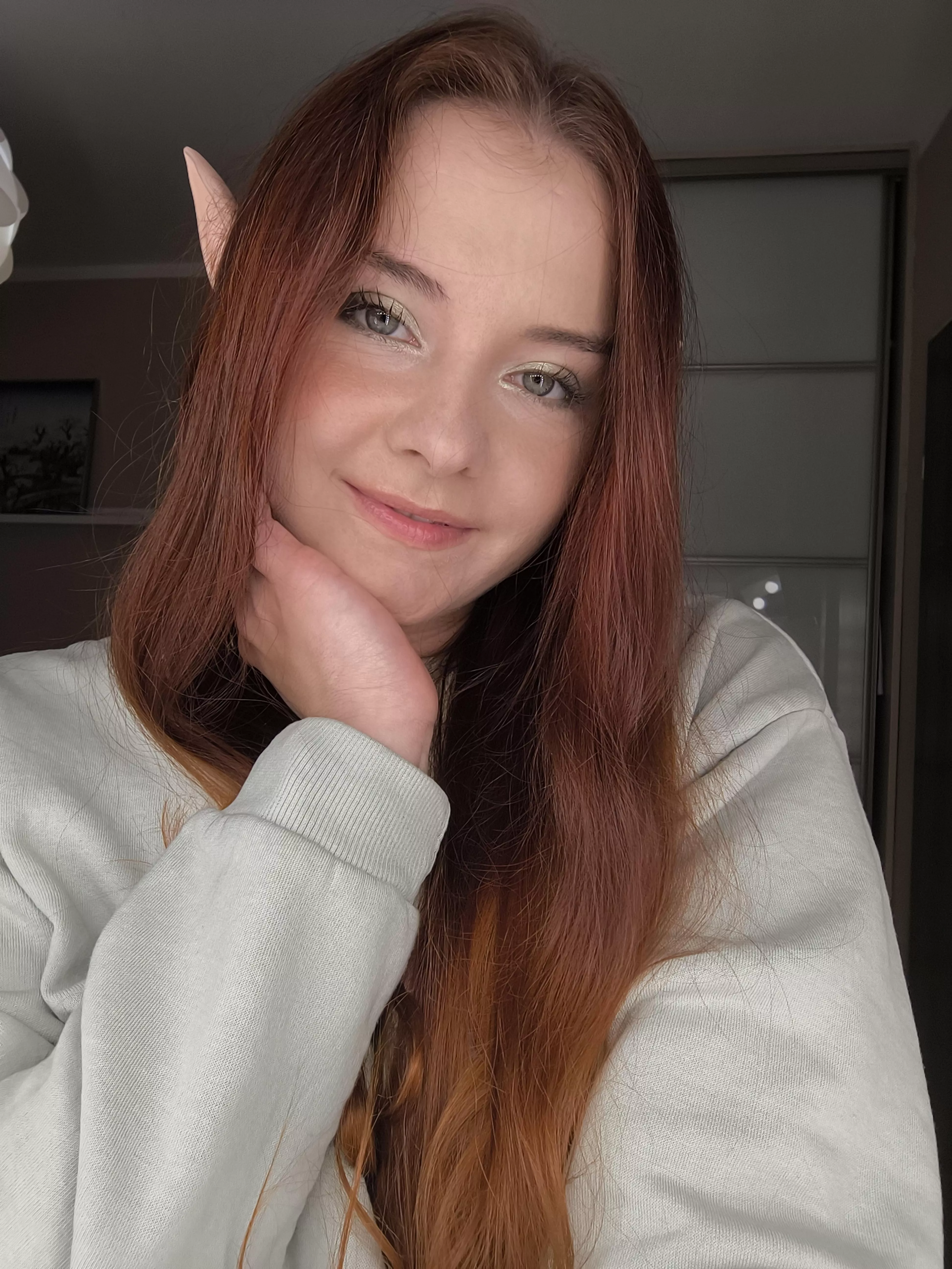 Does this face have you enchanted, or is it just the elf ears?