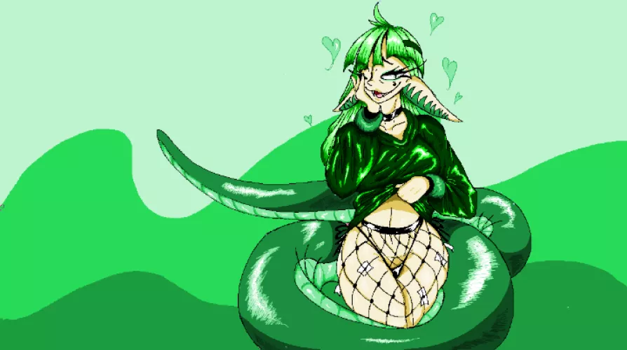 Emerald snek wife (Aphrodite)