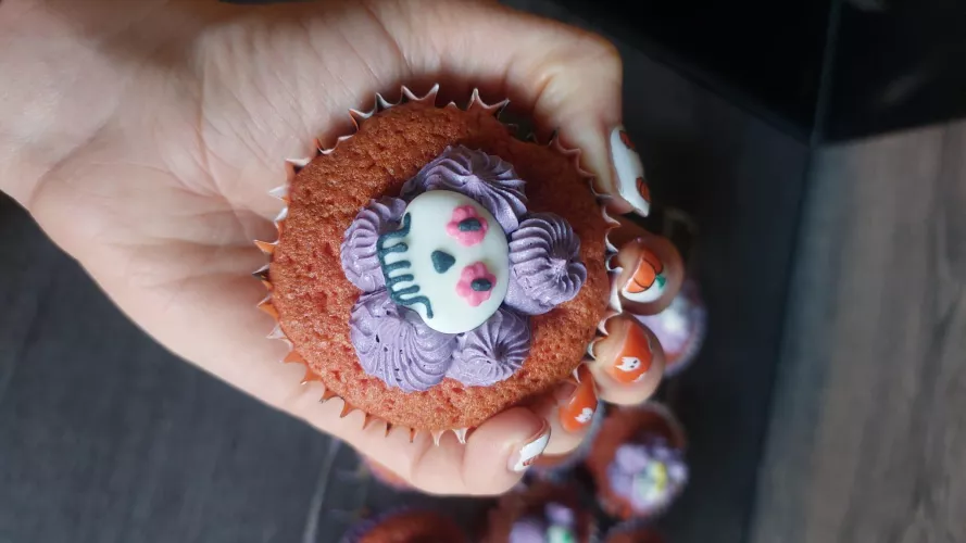 End of my Halloween nails 