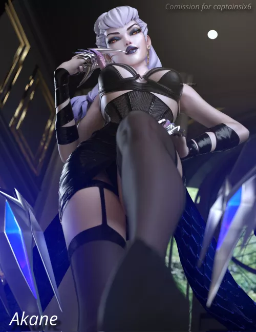 Evelynn in Control (MrsAkane3D) 