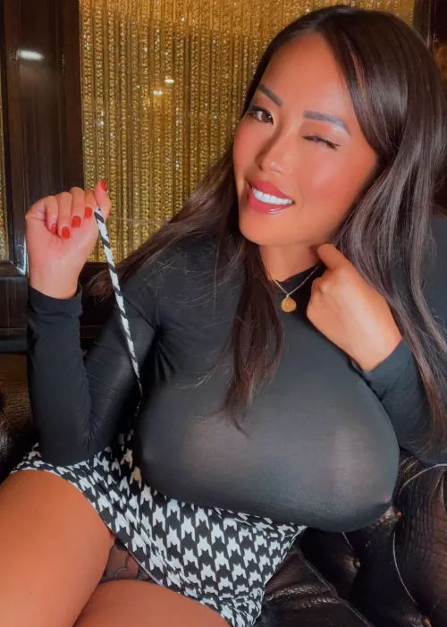 Filled up my tiny asian pussy with the fattest load 