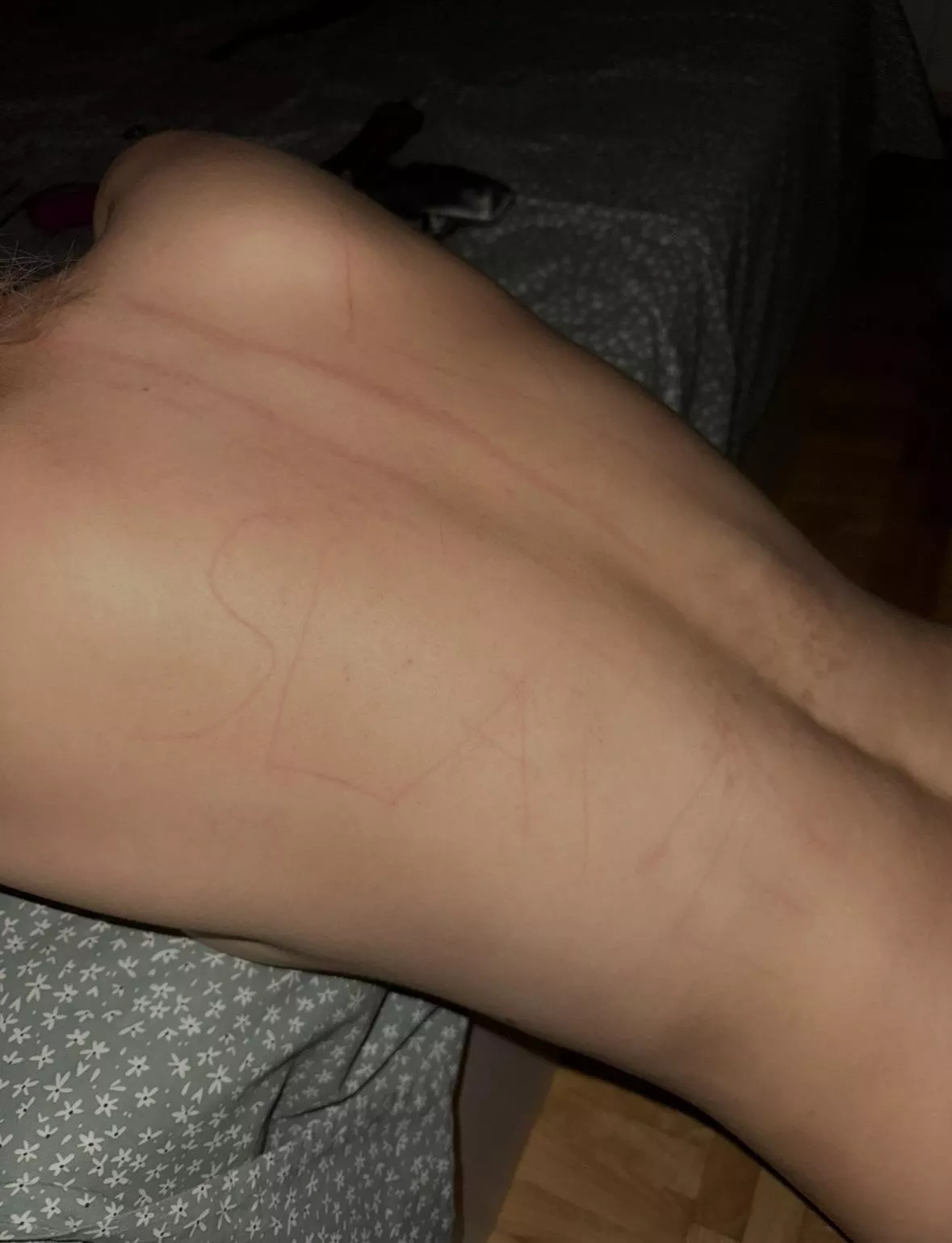 First time trying knife play