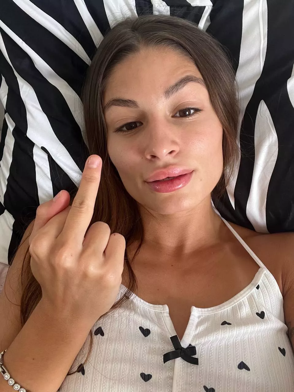 Flipped off for ignoring me