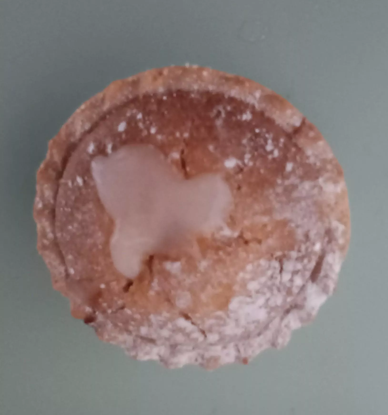 Frangipane with 'cream'