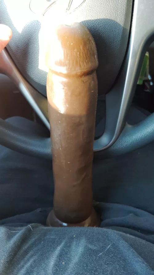 Getting ready to play with my dildo 