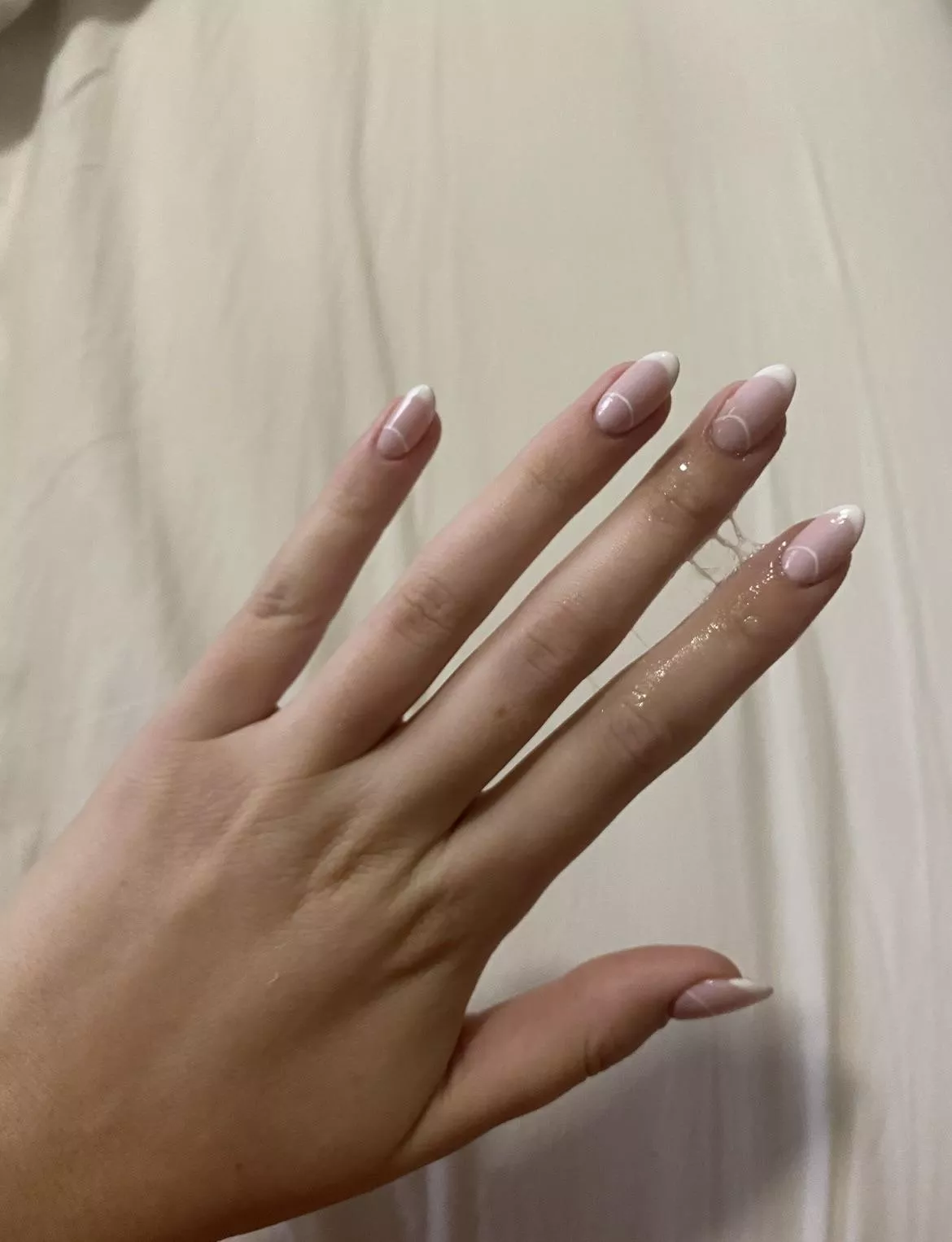 Guess what my hands have been in?